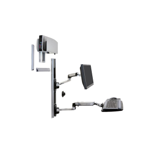 Ergotron 45-247-026 Wall Mount for Flat Panel Display 24"