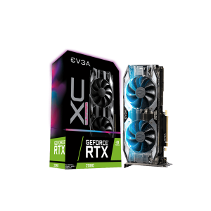 EVGA GeForce RTX 2080 XC ULTRA OVERCLOCKED 08G-P4-2183-KR RGB 8GB GDDR6 Graphic Card