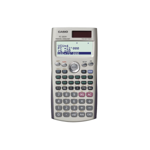 Casio FC-200V Financial Calculator With A Dot Matrix Display 