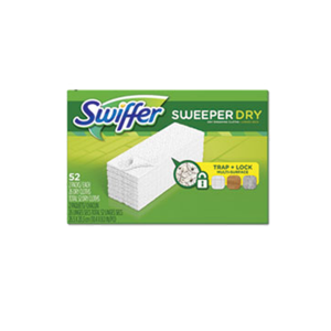 Procter & Gamble PGC81216 Swiffer Dry Refill Cloths White 3 Boxes/Carton