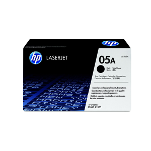 HP 05A CE505A Black Original LaserJet Toner Cartridge