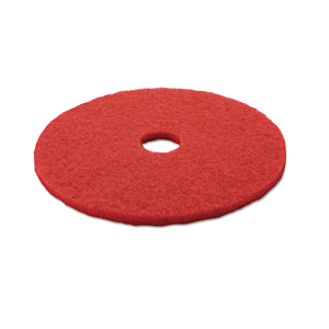 3M MMM08395 Low Speed Buffer Floor Pads 5100 20" Diameter Red 5/Carton