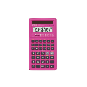 Casio FX-260SLR-PK Solar Scientific Calculator - Pink