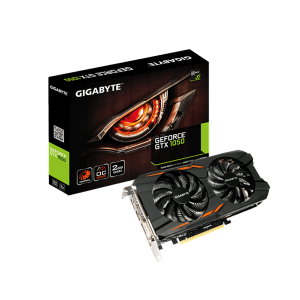 Gigabyte GeForce GTX 1050 Windforce OC 2G GV-N1050WF2OC-2GD 2GB GDDR5 Graphic Card