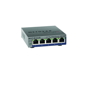 Netgear GS105E-200NAS ProSAFE 5 Port Gigabit Switch