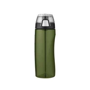 Thermos HP4100TRI6 710-milliliter Tritan Hydration Bottle, Olive Green