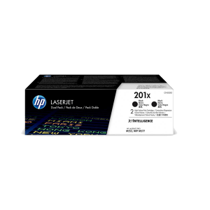 HP 201X CF400XD 2-pack High Yield Black Original LaserJet Toner Cartridge