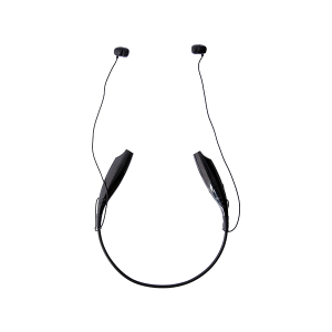 iLive IAEB25B Bluetooth Neckband And Earbuds In Black Color