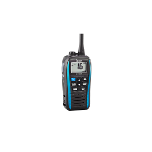 ICOM M25 Floating VHF 5W Marine Radio Blue