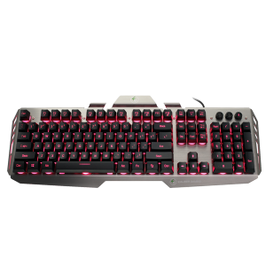 Iogear GKB704L-BK Kaliber HVER Aluminum Gaming Keyboard