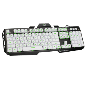 Iogear GKB704L-WT Kaliber Gaming HVER Aluminum Gaming Keyboard