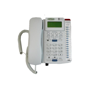 Cortelco ITT-2200FROST Colleague With CID Single Line Corded Telephone