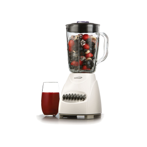 Brentwood JB-920W12 Speed Blender Glass Jar White