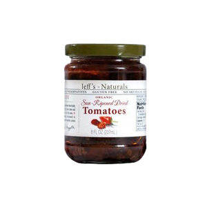 Jeff's Naturals BWC24142 Sun Ripened Dried Tomatoes 6x8OZ