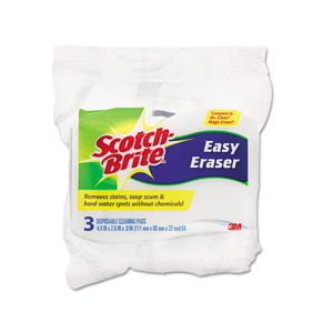 3M MMM833 Scotch Brite Professional Easy Erasing Pad 4004 Blue 3/Pack