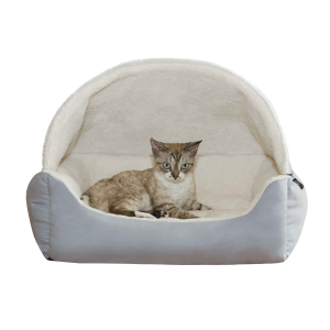 K&H Pet Products KH7605 Lounge Sleeper Hooded Pet Bed