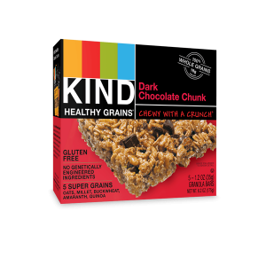 Kind BWC54658 grains bar dark chocolate chunk 8/5x1.2 OZ