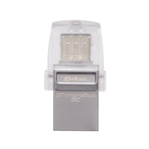 Kingston DTDUO3C/64GB 64 GB DataTraveler MicroDuo USB 3.1 Flash Drive
