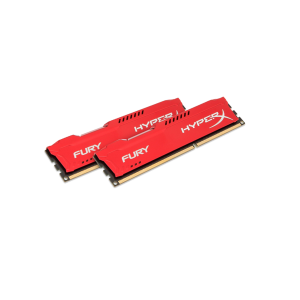 Kingston HyperX Fury HX318C10FRK2/16 Red 16GB (8GB x2) DDR3 1866Mhz Non ECC Memory RAM DIMM