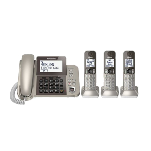 Panasonic KX-TGF353N Corded/Cordless DECT Landline Telephone with 3-Handsets