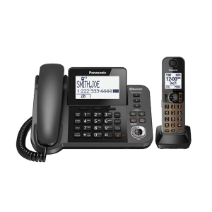 Panasonic Link2Cell KX-TGF380M Corded/Cordless DECT Landline Telephone with 1 Handset