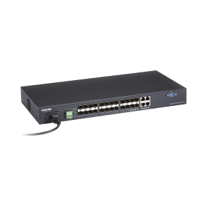 Black Box LGB5124A-R2 24-Port Gigabit Managed Ethernet SFP Fiber Switch