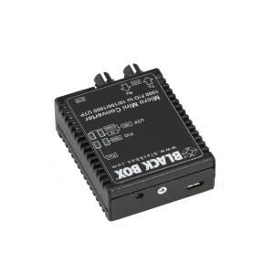 Black Box LMC4001A Gigabit Ethernet 850nm 500m ST Micro Mini Media Converter