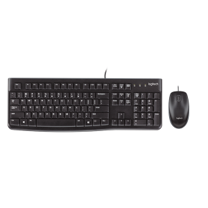 Logitech 920-002565 Desktop Mk120 Wired USB Keyboard And Mouse