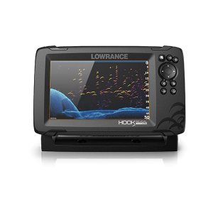 Lowrance HOOK Reveal 000-15515-001 7in TripleShot with CHIRP SideScan DownScan GPS Plotter FishFinder