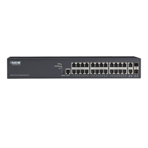 Black Box LPB2926A 26-Port Gigabit PoE+ Managed Ethernet Switch