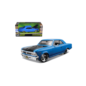Maisto 31333bl 1966 Chevrolet Chevelle SS 396 Blue Classic Muscle 1/24 Model Car