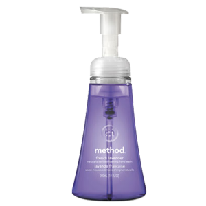 Method 00363 French Lavender Foaming Hand Wash 10 oz Pump Bottle