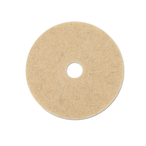 3M MMM20317 Ultra High Speed Natural Blend Floor Burnishing Pads 3500 27" Tan 5/CT