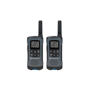 Motorola MOT-T200 2 Pack FRS 20 Mile Range Gray Radios