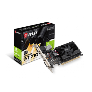 MSI GT 710 2GD3 LP GeForce GT 710 2GB DDR3 SDRAM Graphic Card
