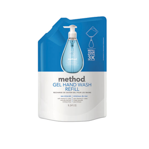 Method MTH00653 Gel Hand Wash Refill Sea Minerals 34 oz Pouch