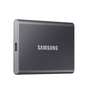 Samsung  MU-PC1T0T/AM Portable SSD T7 USB 3.2 1TB Gray  SSD