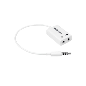 Startech MUYHSMFFADW Headset adapter for headsets with separate 3.5mm headphone plugs