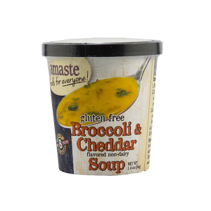 Namaste BWA53124 Broccoli Non Dairy Cheddar Flavored Soup 12x1.4 OZ