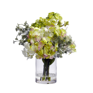 Nearly Natural 4779 Hydrangea Silk Flower Arrangement