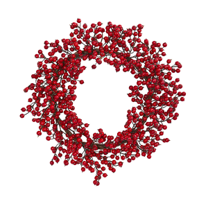 Nearly Natural 4193 22 Inch Berry Wreath