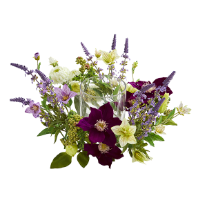 Nearly Natural 4329 Mixed Floral Artificial Arrangement Candelabrum