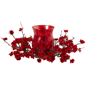 Nearly Natural 4881 Plum Blossom Candelabrum