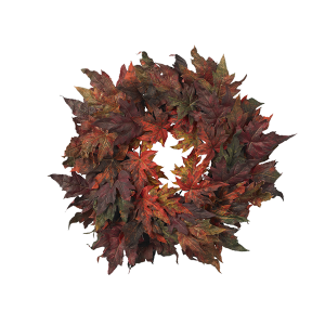 Nearly Natural 4908 30 inch Maple Leaf Wreath