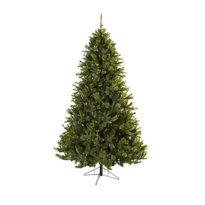 Nearly Natural 5375 7.5 Ft Majestic Multi Pine Christmas Tree With Clear Lights