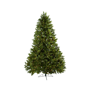 Nearly Natural 5377 7.5 Ft Royal Grand Christmas Tree With Clear Lights