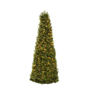 Nearly Natural 5921 39 Inch Boxwood Cone With Lights