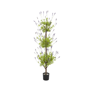 Nearly Naturals 5332 Lavender Topiary Silk Tree