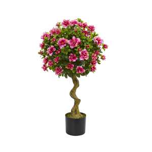 Nearly Naturals 5505 3 Ft Azalea Artificial Topiary Tree