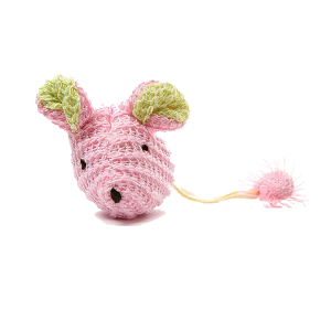 Our Pets 1010010542 Wee Pinkie Mouse Cat Toy Pink